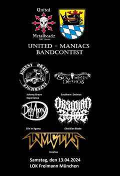 United Metalheadz and Metal Maniacs Band Contest